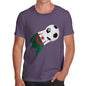 Algeria Football Flag Paint Splat Men's T-Shirt