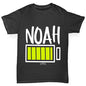 Personalised Full Battery Boy's T-Shirt