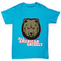 All American Grizzly Girl's T-Shirt 