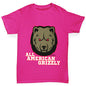 All American Grizzly Girl's T-Shirt 