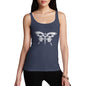 Skull Butterfly Women's Tank Top
