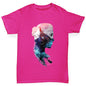 Cosmic Mountain Woman Girl's T-Shirt 