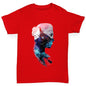 Cosmic Mountain Woman Girl's T-Shirt 