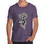 Tattooed Pin Up Lady Men's T-Shirt