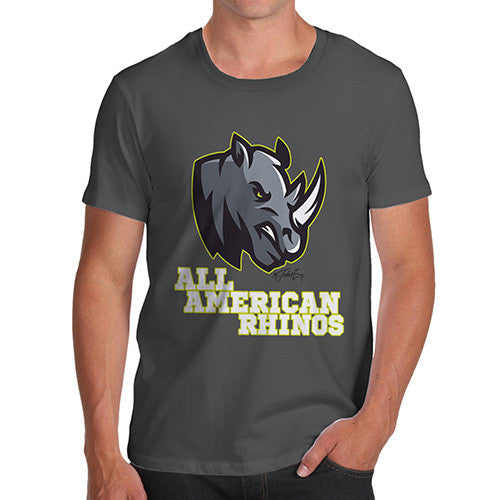 All American Rhino Men's T-Shirt
