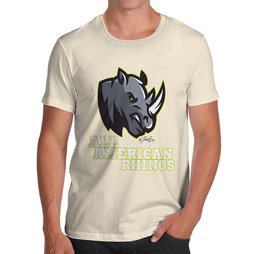 All American Rhino Men's T-Shirt
