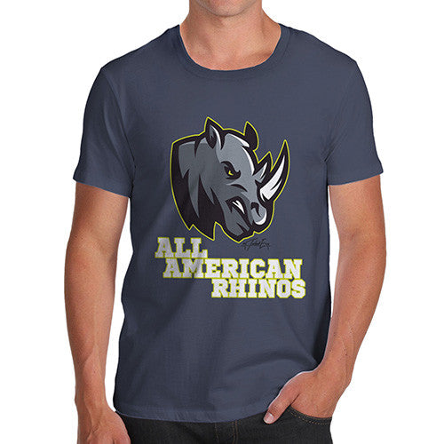 All American Rhino Men's T-Shirt