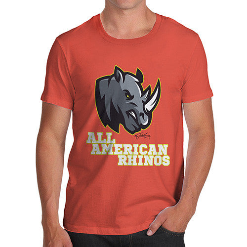All American Rhino Men's T-Shirt