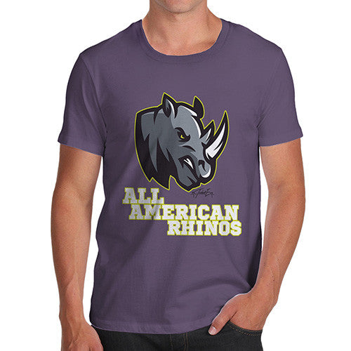 All American Rhino Men's T-Shirt
