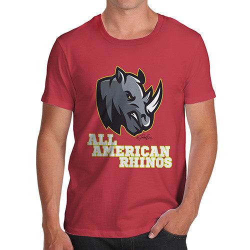 All American Rhino Men's T-Shirt