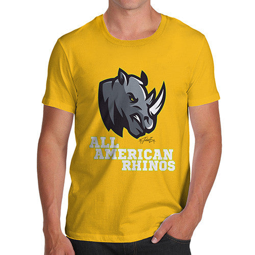 All American Rhino Men's T-Shirt