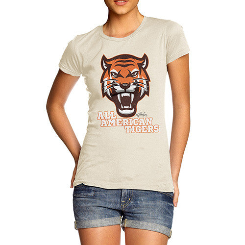 All American Tiger Women's T-Shirt 