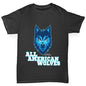 All American Wolves Girl's T-Shirt 