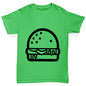 Burger Outline Boy's T-Shirt
