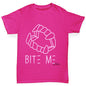 Bite Me Pink Girl's T-Shirt 