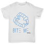 Bite Me Blue Girl's T-Shirt 
