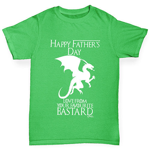 Father's Day Your Favorite B-stard Girl's T-Shirt 
