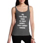 You Have Made Me Very Angry Indeed Women's Tank Top