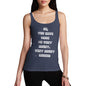 You Have Made Me Very Angry Indeed Women's Tank Top