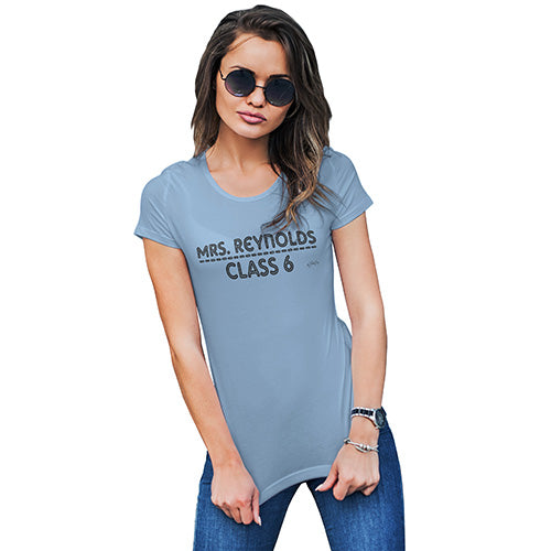 Personalised Teachers Name and Class Women's T-Shirt 