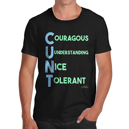 C-nt Acrostic Poem Men's T-Shirt