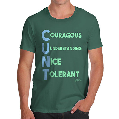 C-nt Acrostic Poem Men's T-Shirt