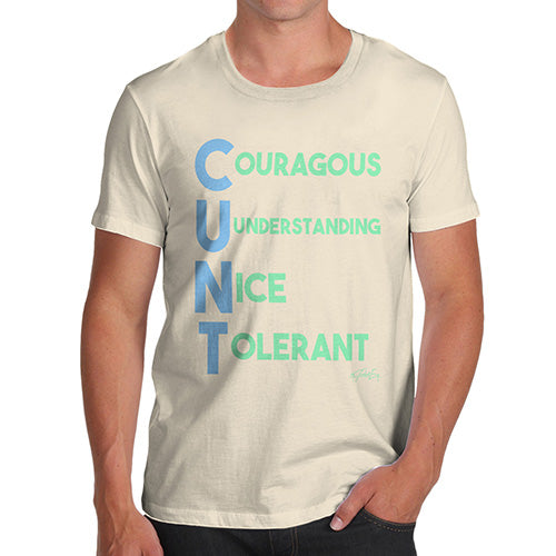 C-nt Acrostic Poem Men's T-Shirt