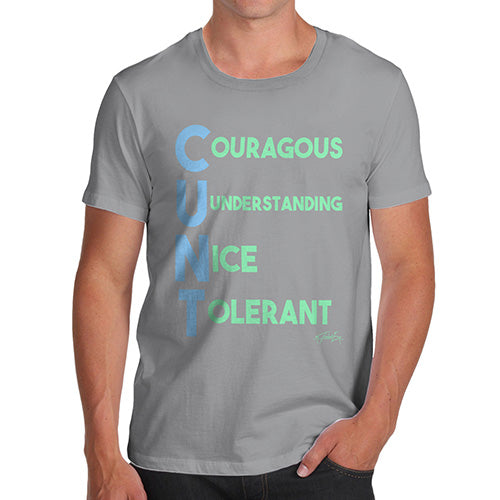 C-nt Acrostic Poem Men's T-Shirt