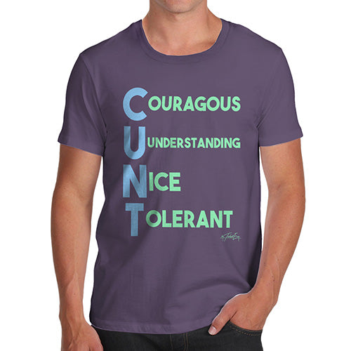 C-nt Acrostic Poem Men's T-Shirt