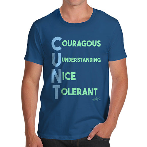 C-nt Acrostic Poem Men's T-Shirt