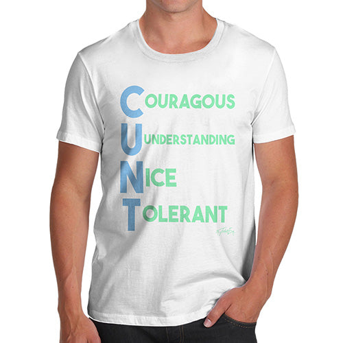C-nt Acrostic Poem Men's T-Shirt