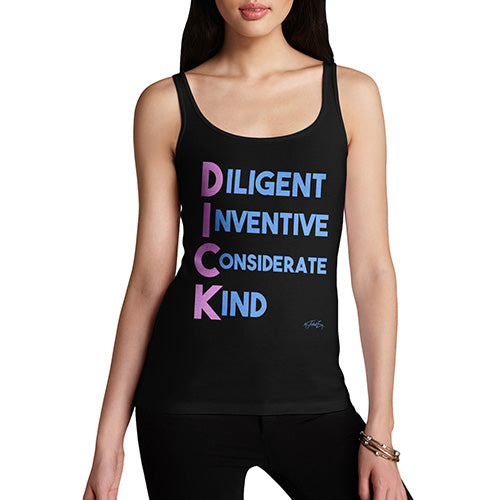 D-ck Acrostic Poem Women's Tank Top