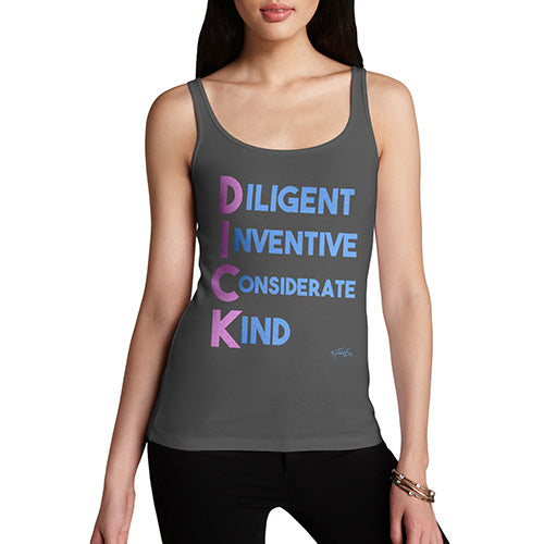 D-ck Acrostic Poem Women's Tank Top