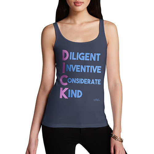 D-ck Acrostic Poem Women's Tank Top
