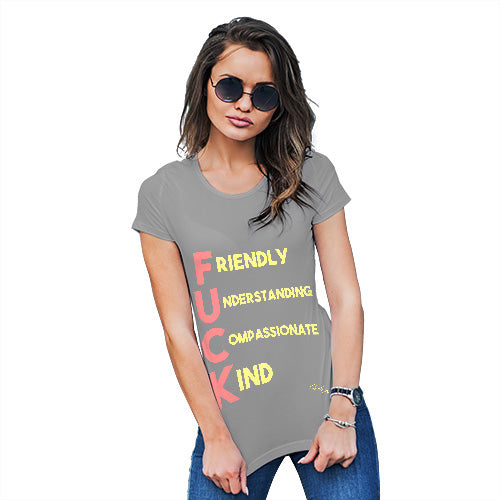 F-ck Acrostic Poem Women's T-Shirt 