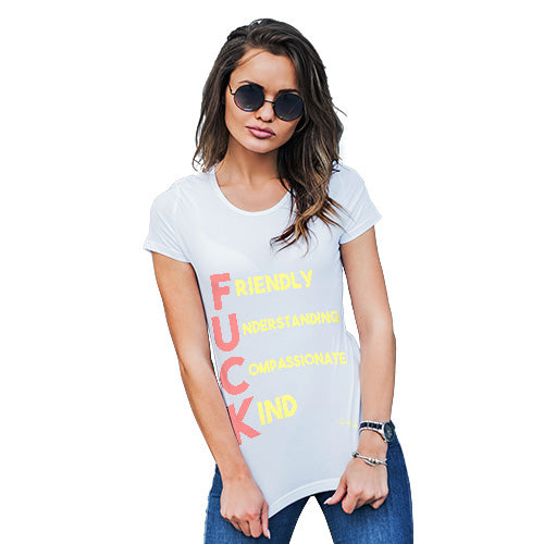 F-ck Acrostic Poem Women's T-Shirt 