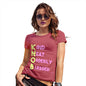 Kn-b Acrostic Poem Women's T-Shirt 