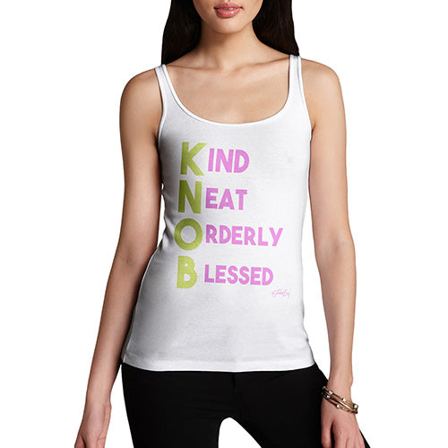 Kn-b Acrostic Poem Women's Tank Top