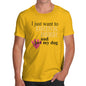 Drink Beer And Pet My Dog Men's T-Shirt