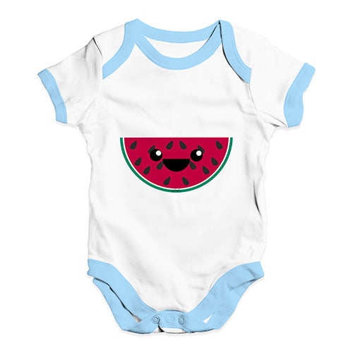 Happy Cartoon Watermelon Baby Unisex Baby Grow Bodysuit