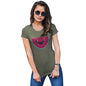 Happy Cartoon Watermelon Women's T-Shirt 