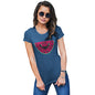 Happy Cartoon Watermelon Women's T-Shirt 