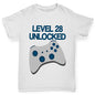 Personalised Level Unlocked Boy's T-Shirt