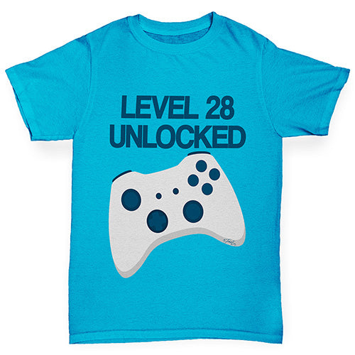 Personalised Level Unlocked Girl's T-Shirt 