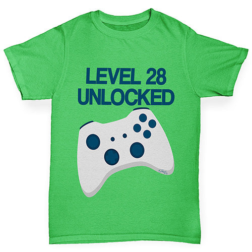 Personalised Level Unlocked Girl's T-Shirt 