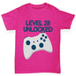 Personalised Level Unlocked Girl's T-Shirt 