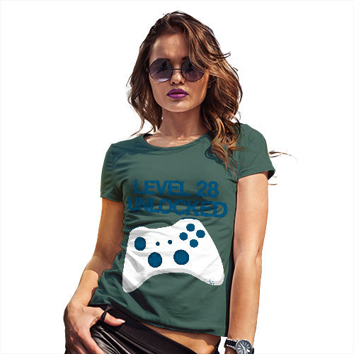 Personalised Level Unlocked Women's T-Shirt 
