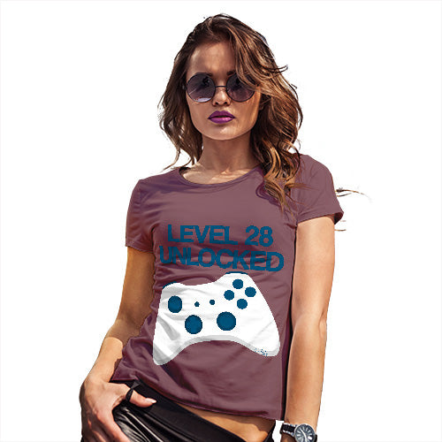Personalised Level Unlocked Women's T-Shirt 
