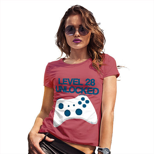 Personalised Level Unlocked Women's T-Shirt 