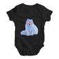 Snow Fox Glasses Baby Unisex Baby Grow Bodysuit